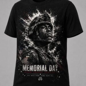 Memorial Day military tribute t-shirt - Creoxa